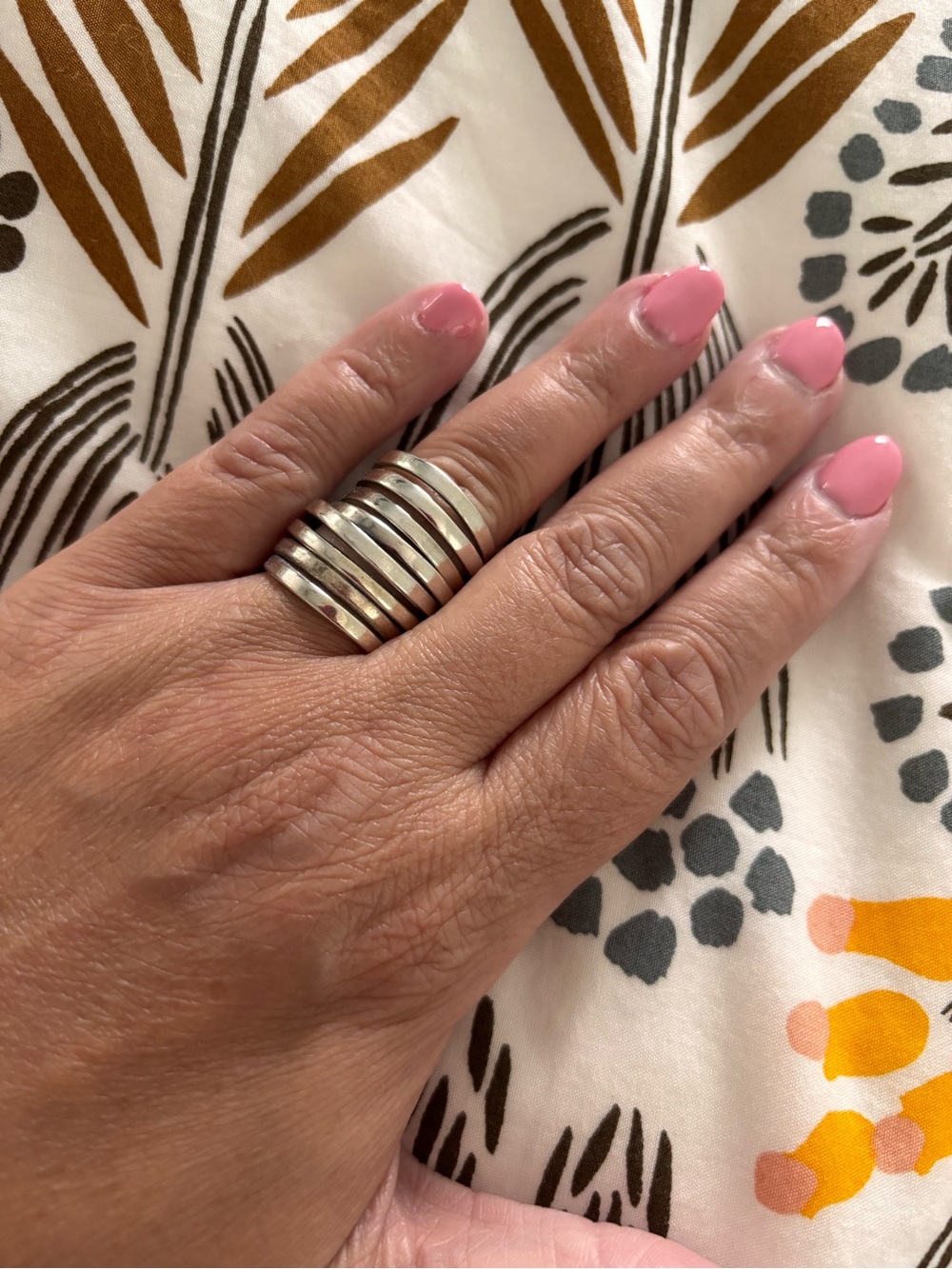 Sundance Sterling’s Silver Multi-Band Stack Ring - Silver